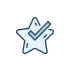 Start with check mark icon